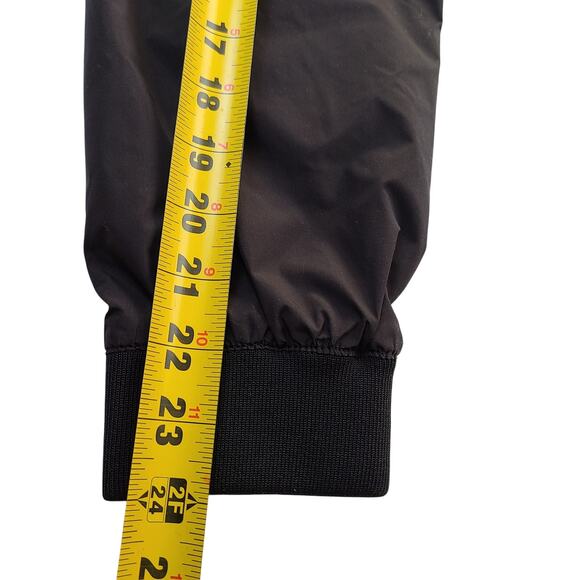 H&M Men's Lightweight Black Bomber Jacket Zip Up Windbreaker Size M - Picture 7 of 8